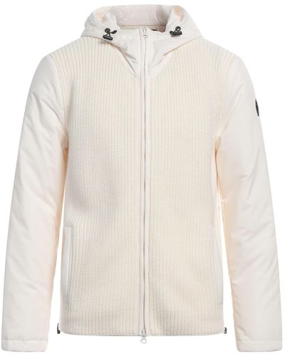 Gran Sasso Ivory Jacket Virgin Wool, Polyester - White