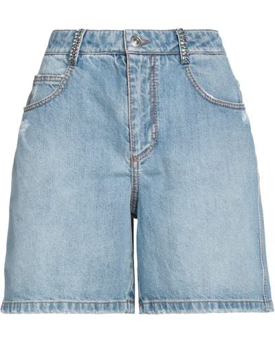 Ermanno Scervino Denim Shorts - Blue