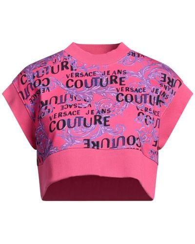Versace Sweatshirt Cotton, Elastane - Pink