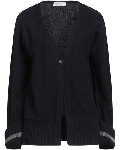 Fabiana Filippi Cardigan Virgin Wool, Silk, Cashmere - Black