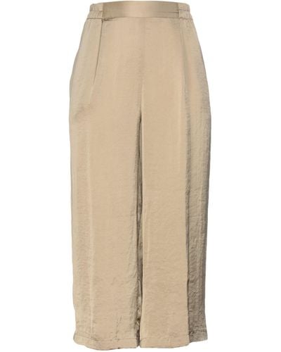 DKNY Cropped Trousers - Metallic