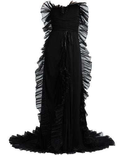 Rochas Maxi Dress - Black