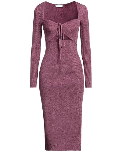 Jonathan Simkhai Midi Dress - Purple