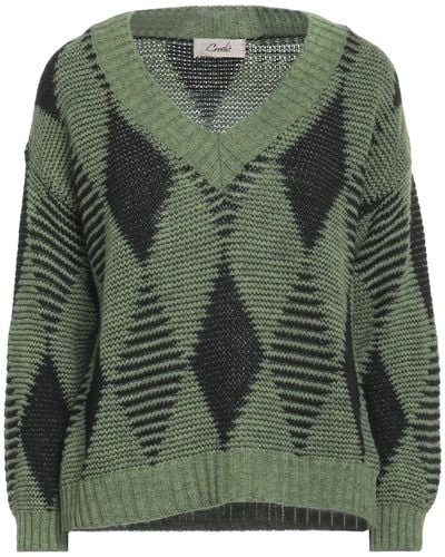 CROCHÈ Sweater - Green