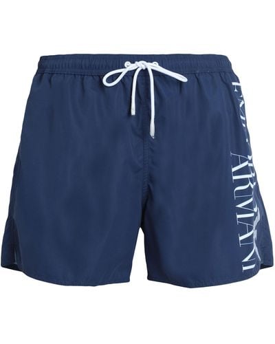 Emporio Armani Swim Trunks - Blue