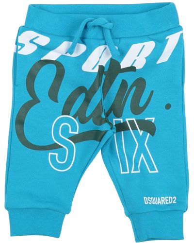 DSquared² Azure Pants Cotton, Elastane - Blue