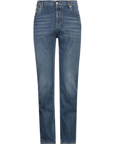 Alexander McQueen Pantaloni Jeans - Blu