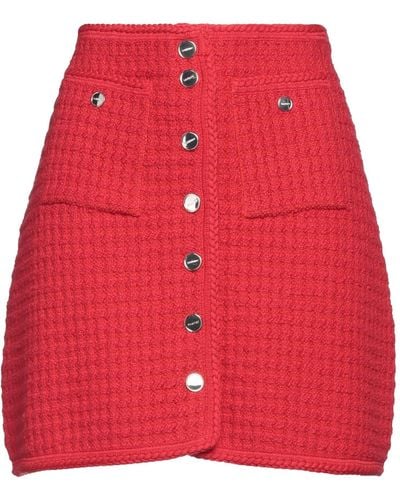 Sandro Mini Skirt - Red