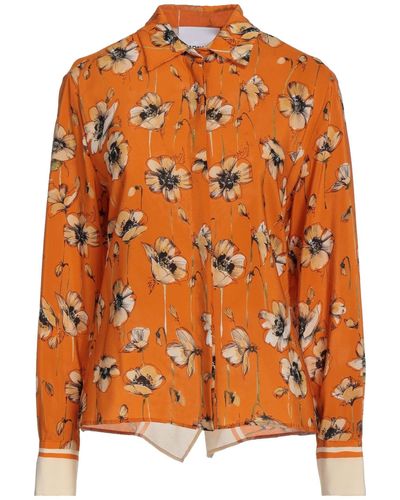 Erika Cavallini Semi Couture Shirt - Orange