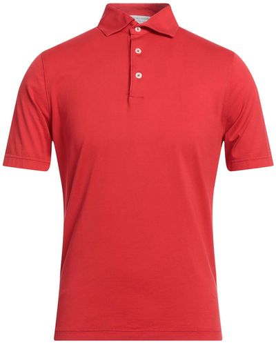 FILIPPO DE LAURENTIIS Polo Shirt - Red