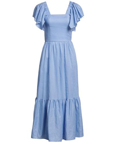 ACTUALEE Maxi Dress - Blue