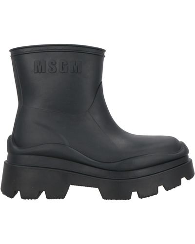 MSGM Ankle Boots - Black