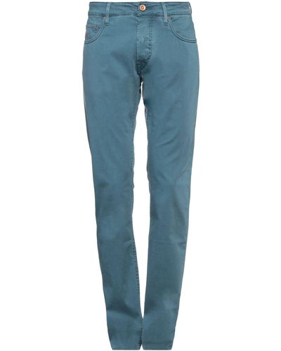 Hand Picked Trousers - Blue