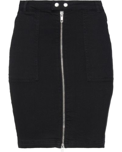 Minimum Denim Skirt - Black