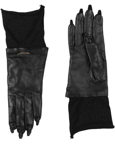 Undercover Gloves Sheepskin, Wool - Black