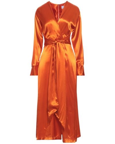 Closet Midi-Kleid - Orange