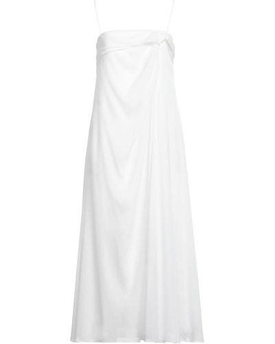 Emporio Armani Vestido midi - Blanco