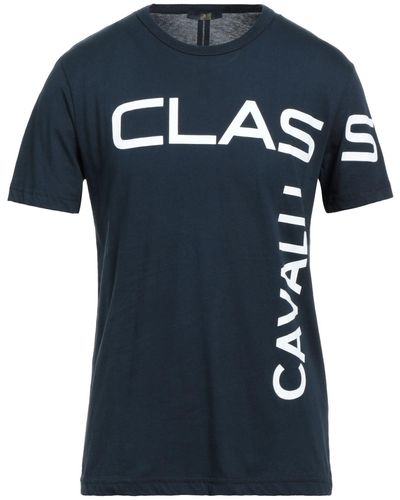 Class Roberto Cavalli Camiseta - Azul