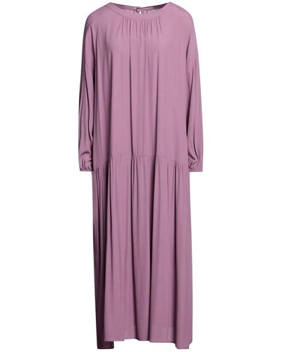 Emma Midi Dress - Purple