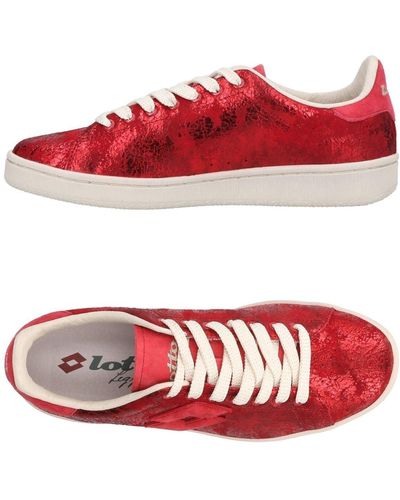 Lotto Leggenda Trainers - Red