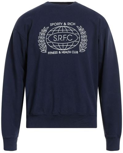 Sporty & Rich Sweatshirt - Blau