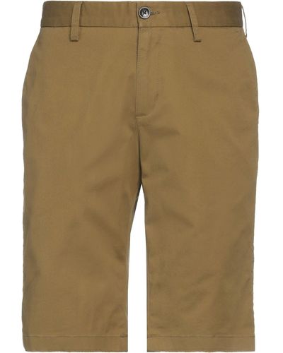 Ben Sherman Military Shorts & Bermuda Shorts Cotton, Elastane - Natural
