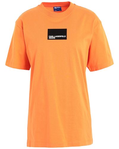 Karl Lagerfeld Camiseta - Naranja
