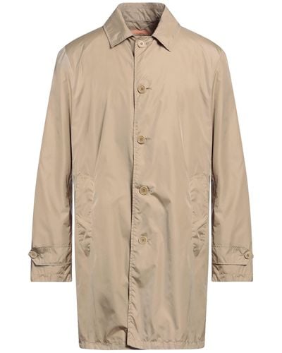 Aspesi Overcoat & Trench Coat - Natural