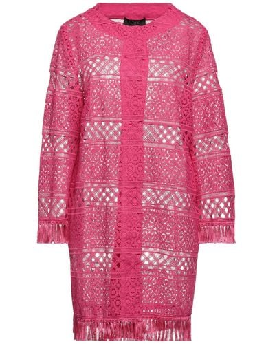 Clips Overcoat & Trench Coat - Pink