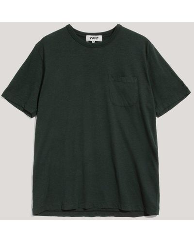 YMC Wild Ones Organic Cotton T-shirt Green