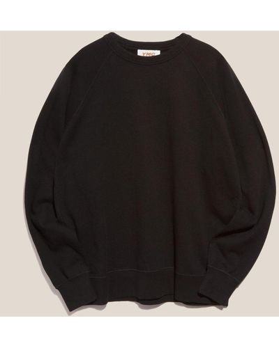 YMC Earth Shrank Sweatshirt Black - Multicolour