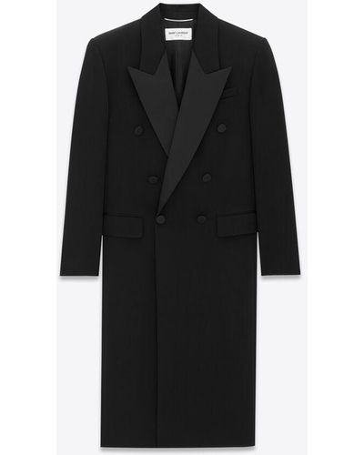 Saint Laurent Tuxedo Coat - Black