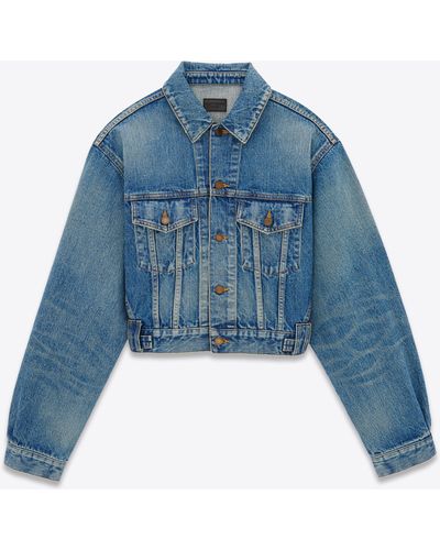 Saint Laurent 80's Jacket - Blue