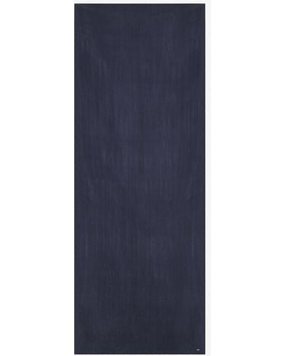 Saint Laurent Extra-long Sheer Stole - Blue