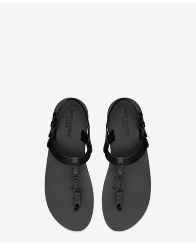 Mijnenveld Pardon spreker Saint Laurent Sandals and Slides for Men | Online Sale up to 65% off | Lyst