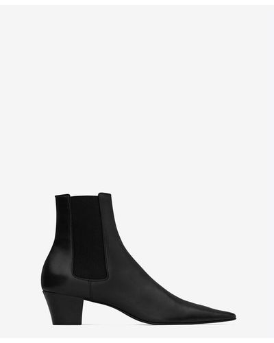 Saint Laurent Rainer Chelsea Boots - Black