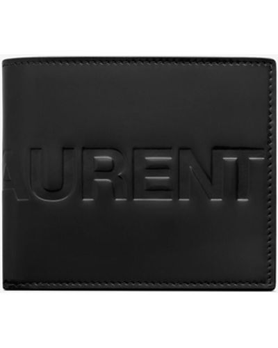 Saint Laurent East/west Bi-fold Wallet - Black