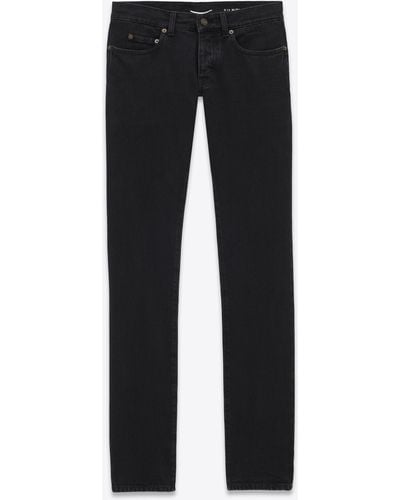 Saint Laurent Slim-fit Jeans - Black