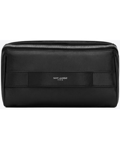 Saint Laurent Paris Cube Trousse - Black