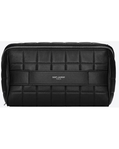 Saint Laurent Paris Vanity Case - Black