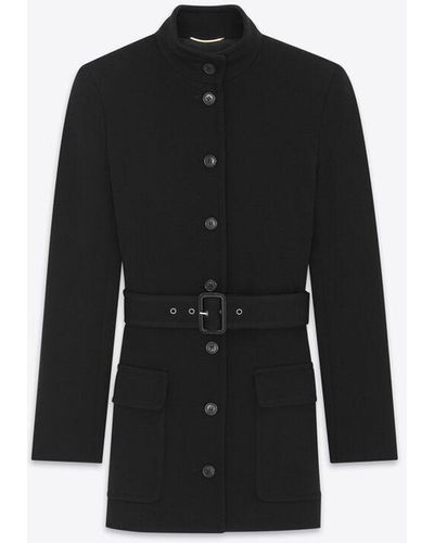 Saint Laurent Tunic Jacket - Black