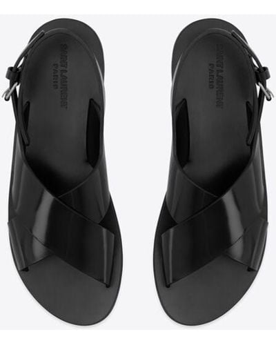 Saint Laurent Mojave Sandals - Black