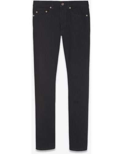 Saint Laurent Slim-fit Jeans - Black