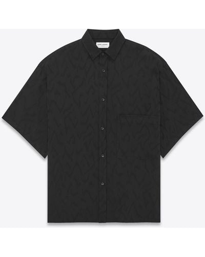 Saint Laurent Oversize Shirt - Black
