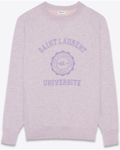 Saint Laurent " Université" Sweatshirt - Multicolour