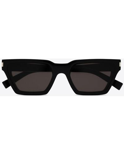 Saint Laurent Sl 633 Calista Cat-eye Sunglasses - Black