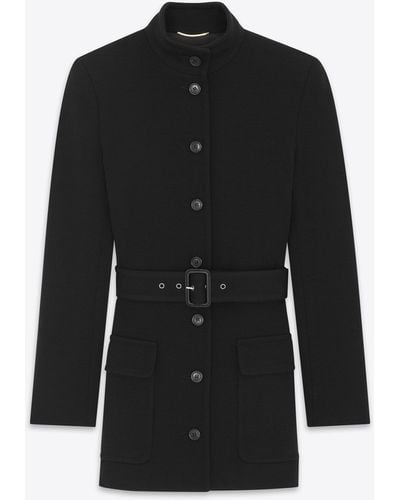 Saint Laurent Tunic Jacket - Black