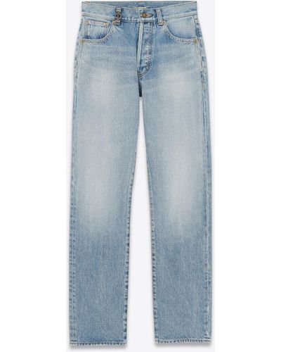 Saint Laurent Cassandre Jeans - Blue