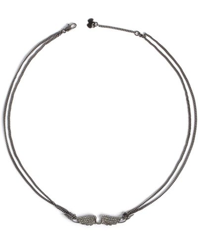 Zadig & Voltaire Rock Choker Necklace - Metallic