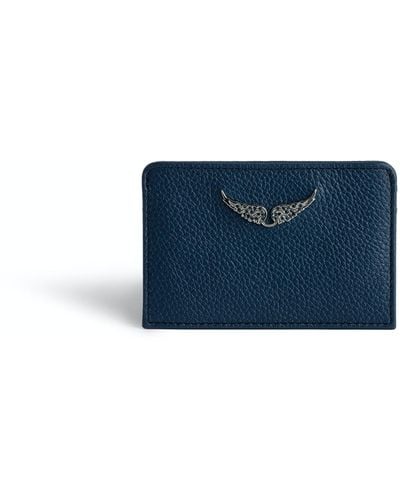 Zadig & Voltaire Tarjetero Zv Pass - Azul